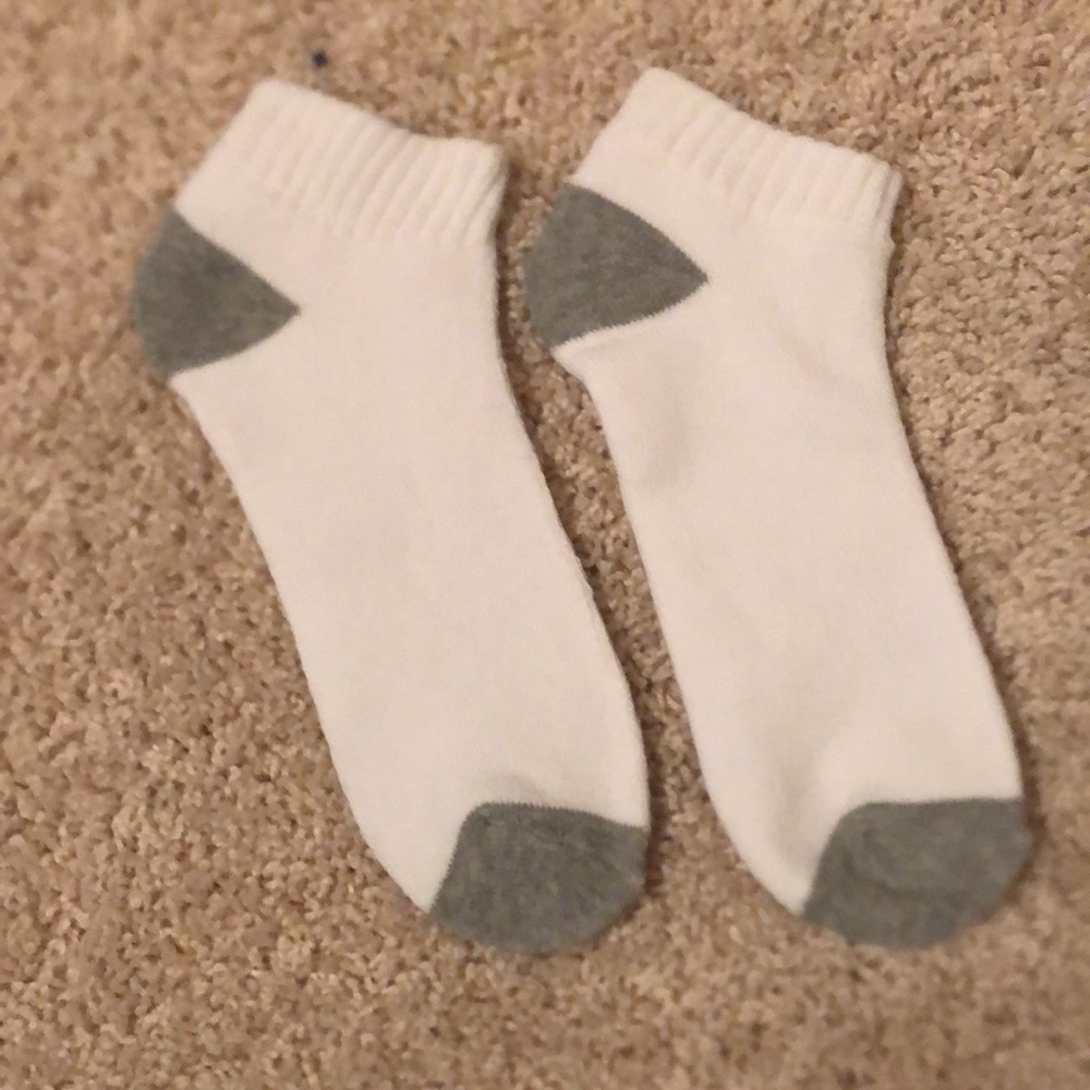 🌺 Crew Cut White Socks 4-Pair